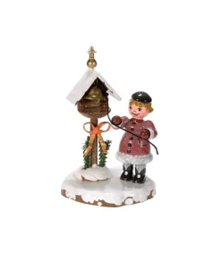Hubrig, figurines pour enfant Village De Noël Miniature, Fillette Et Clochette Clearance