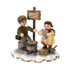 Hubrig, figurines pour enfant Village De Noël Miniature, Vendeur De Marrons Outlet