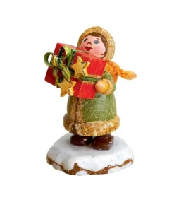 Hubrig, figurines pour enfant Village De Noël Miniature, Fillette Et Cadeaux Outlet
