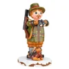 Hubrig, figurines pour enfant Village De Noël Miniature, Chasseur Hot