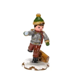 Hubrig, figurines pour enfant Village De Noël Miniature, Ecolier Best