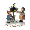 Hubrig, figurines pour enfant Village De Noël Miniature, Grand-Mere Et Oiseaux New