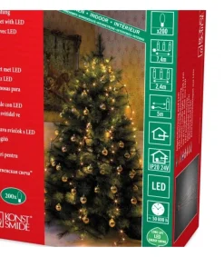 Konstsmide, guirlandes lumineuses de Noël Voile Guirlande Pour Sapin De Noël, 200 Diodes Led Online